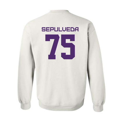 Albany - NCAA Football : Max Sepulveda - Classic Shersey Crewneck Sweatshirt-1