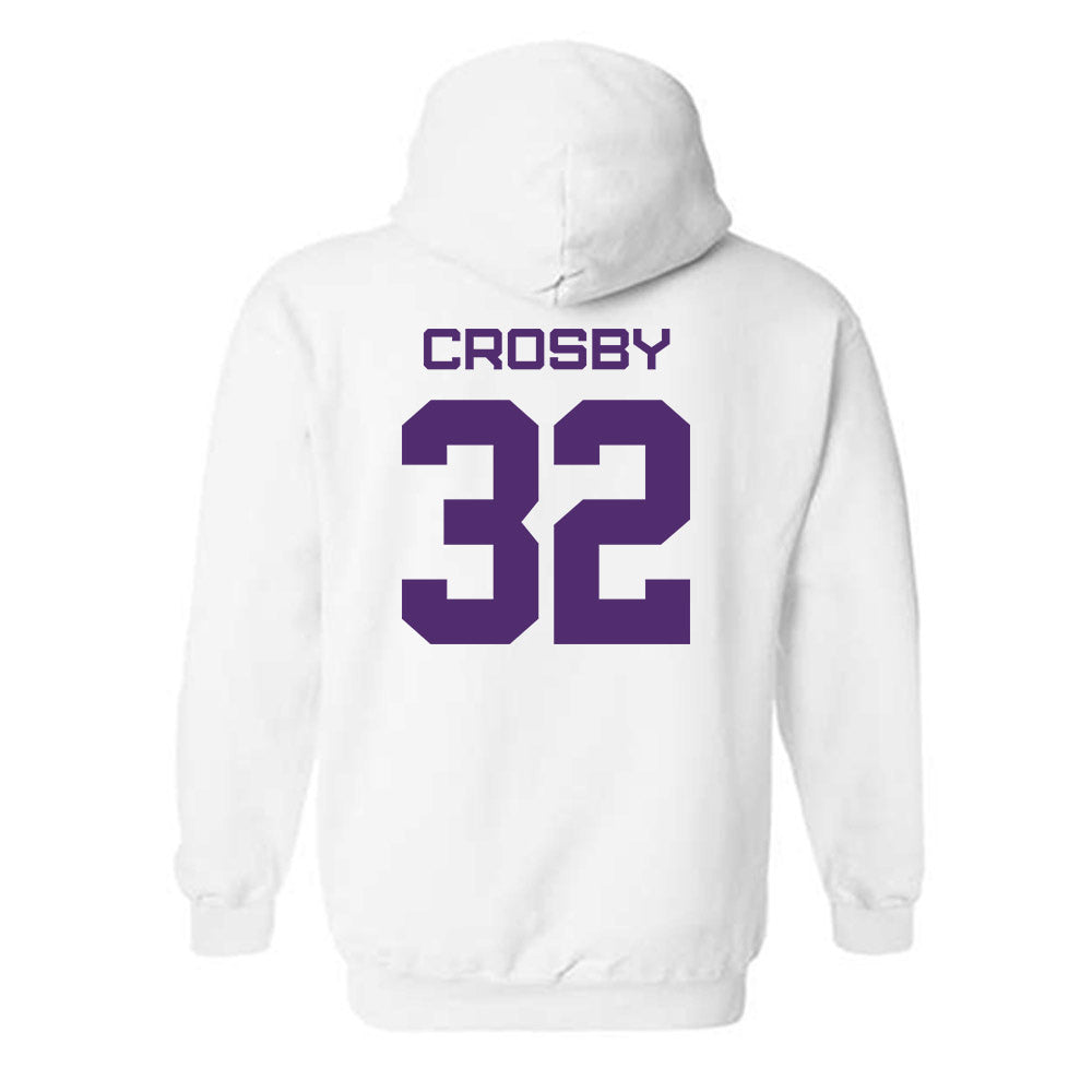 Albany - NCAA Baseball : Player Crosby - Classic Shersey Hooded Sweatshirt-1