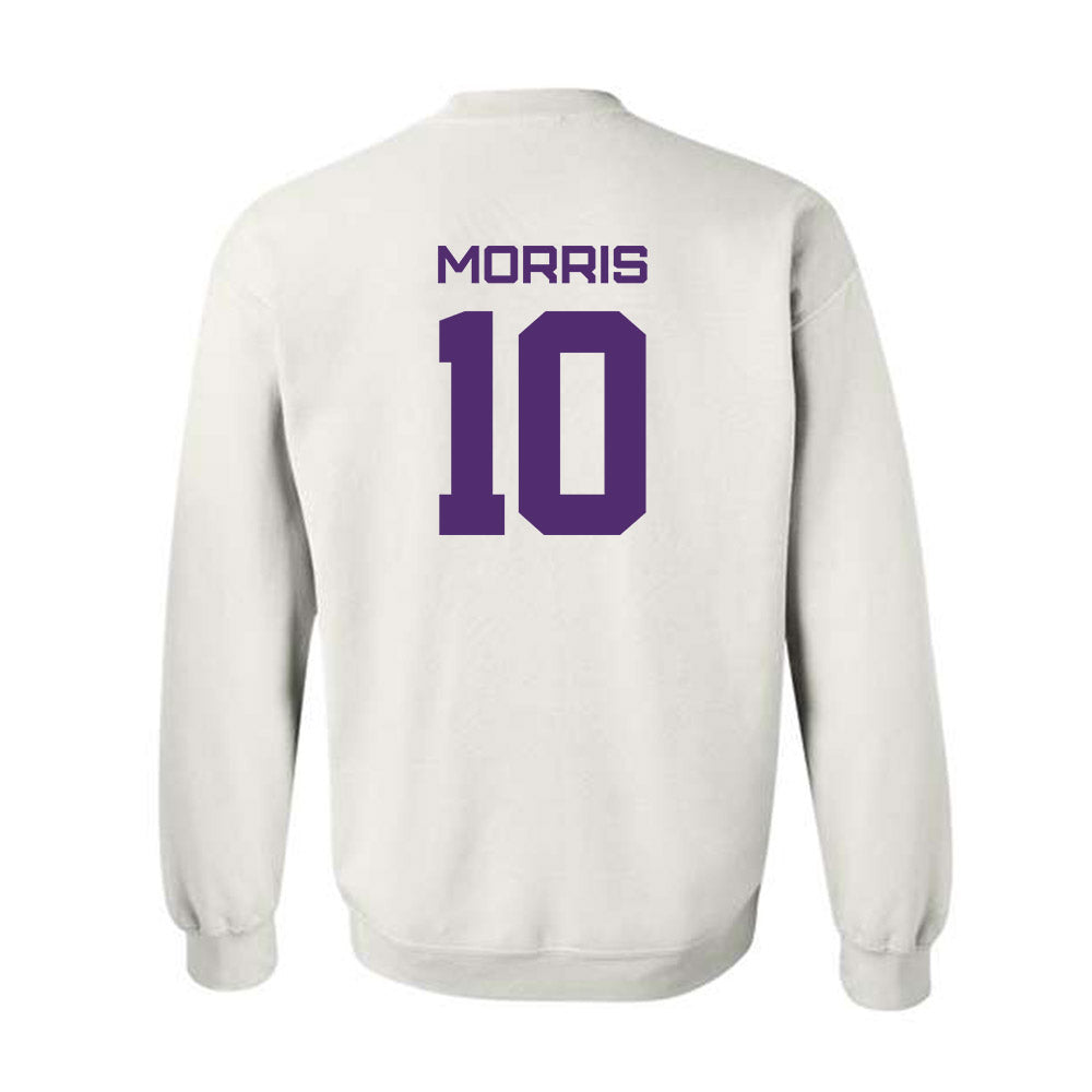 Albany - NCAA Baseball : Logan Morris - Classic Shersey Crewneck Sweatshirt-1