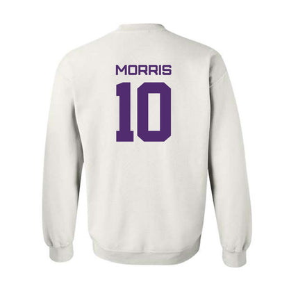 Albany - NCAA Baseball : Logan Morris - Classic Shersey Crewneck Sweatshirt-1