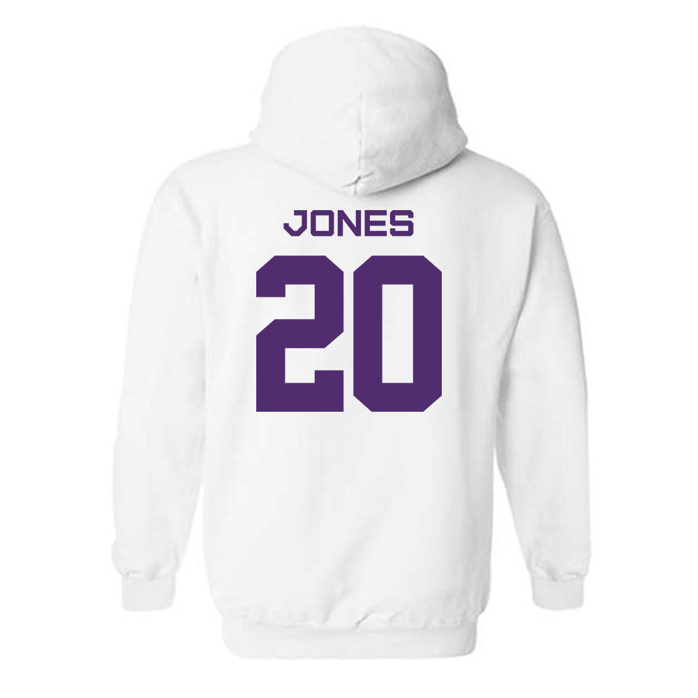 Albany - NCAA Football : Donald Jones - Classic Shersey Hooded Sweatshirt-1