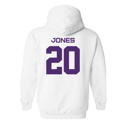 Albany - NCAA Football : Donald Jones - Classic Shersey Hooded Sweatshirt-1