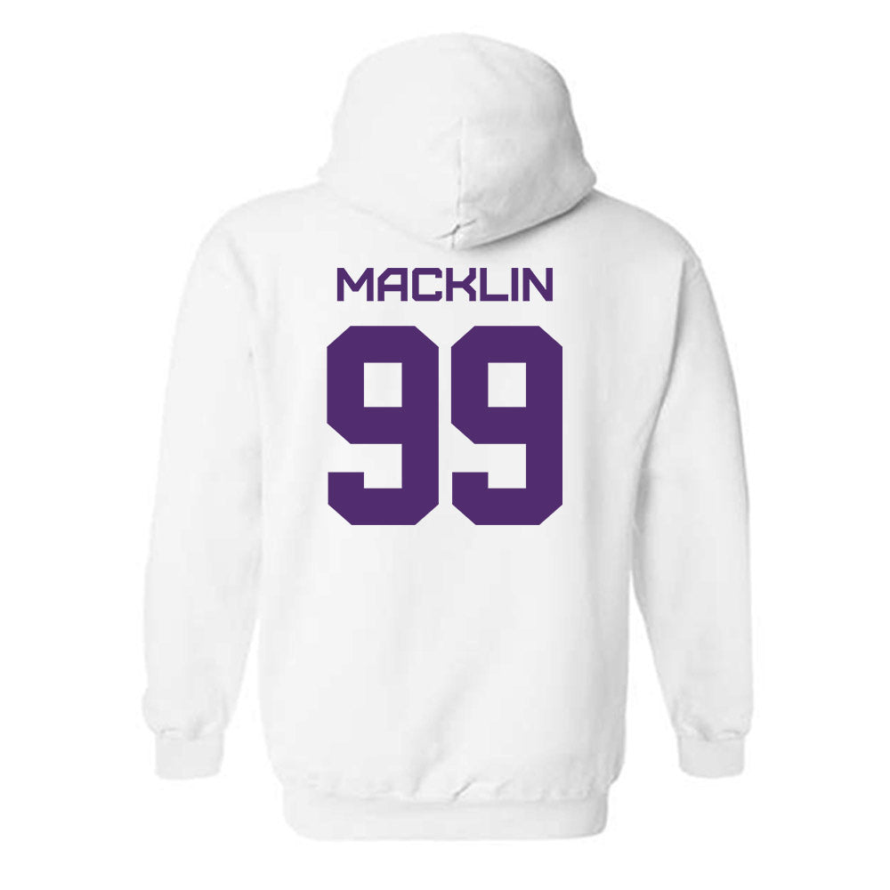 Albany - NCAA Football : Kylyn Macklin - Classic Shersey Hooded Sweatshirt-1