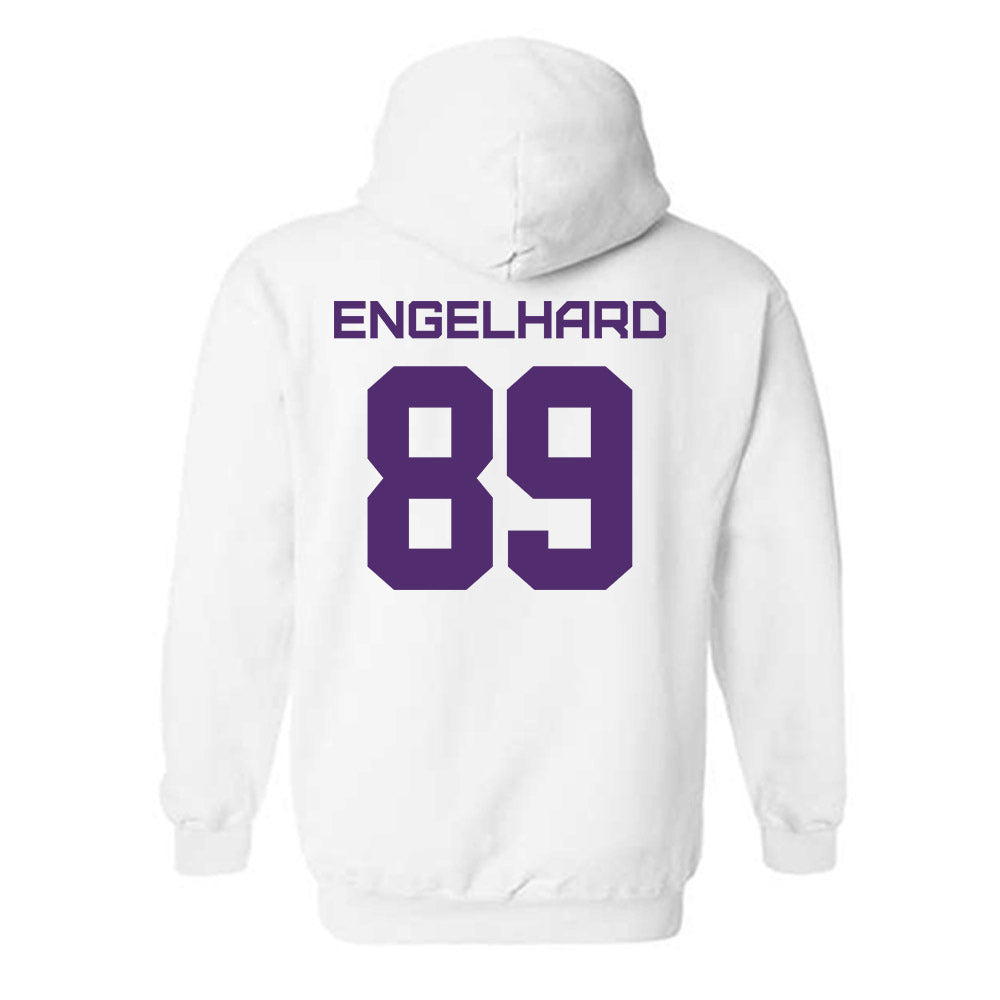 Albany - NCAA Football : Riley Engelhard - Classic Shersey Hooded Sweatshirt-1