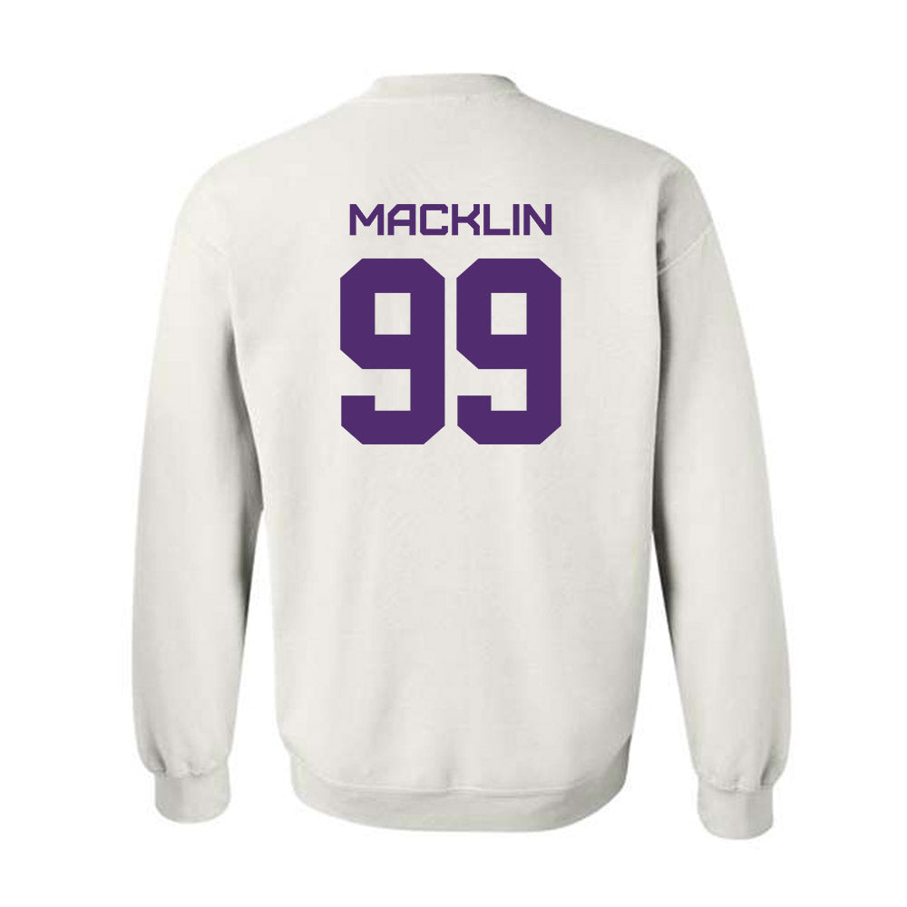 Albany - NCAA Football : Kylyn Macklin - Classic Shersey Crewneck Sweatshirt-1