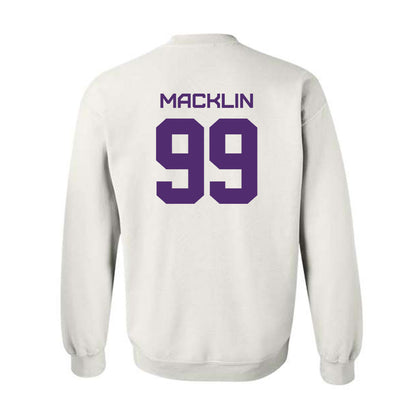 Albany - NCAA Football : Kylyn Macklin - Classic Shersey Crewneck Sweatshirt-1