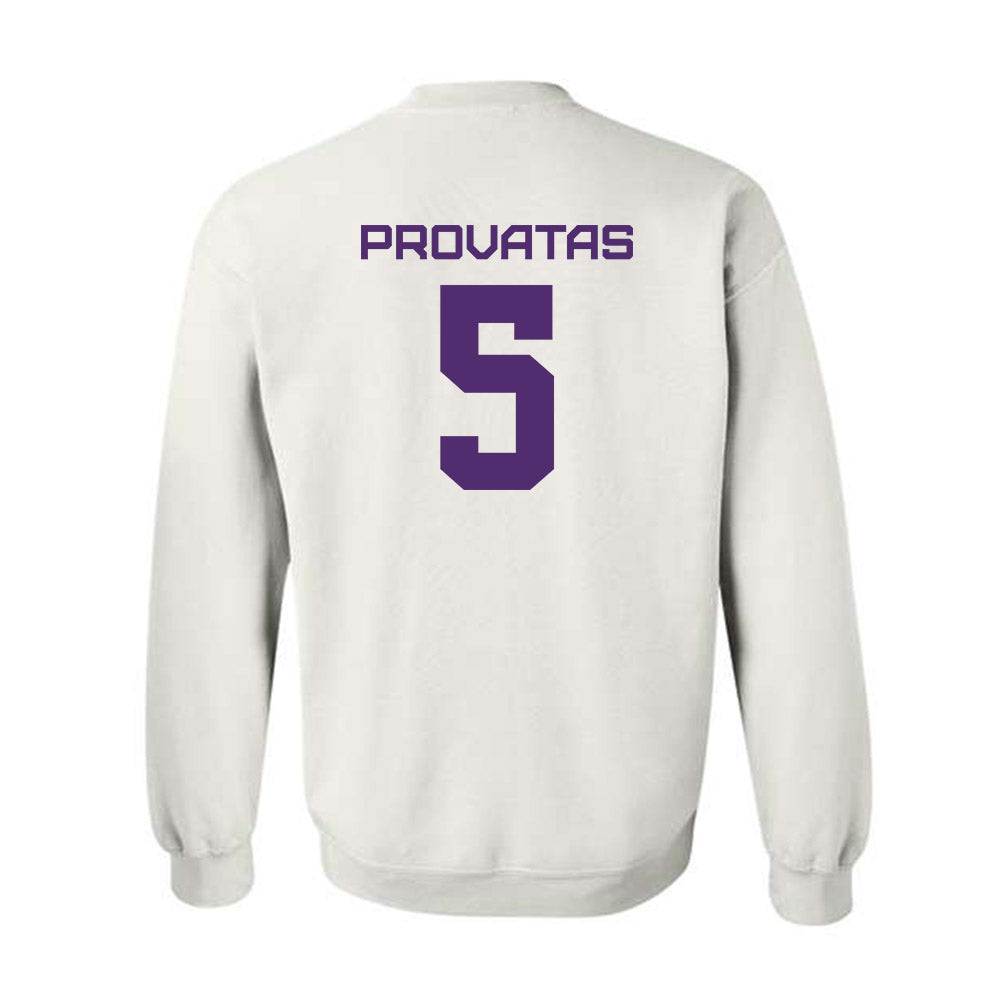 Albany - NCAA Women's Volleyball : Kiki Provatas - Classic Shersey Crewneck Sweatshirt-1