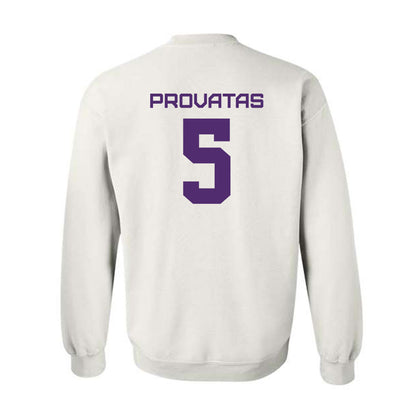 Albany - NCAA Women's Volleyball : Kiki Provatas - Classic Shersey Crewneck Sweatshirt-1