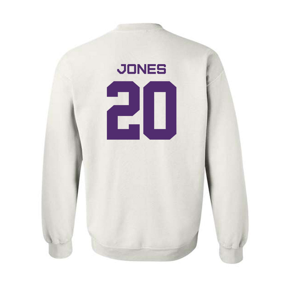 Albany - NCAA Football : Donald Jones - Classic Shersey Crewneck Sweatshirt-1