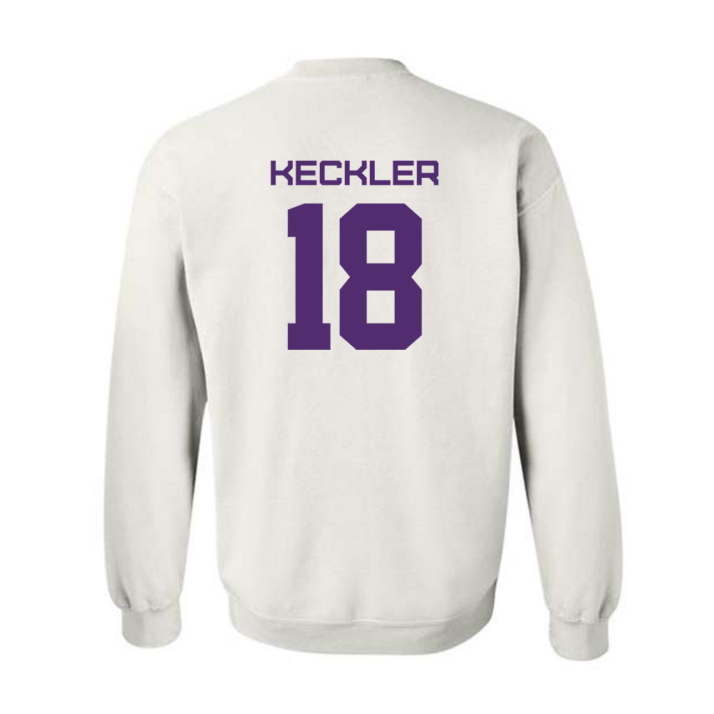 Albany - NCAA Football : Kyle Keckler - Classic Shersey Crewneck Sweatshirt-1
