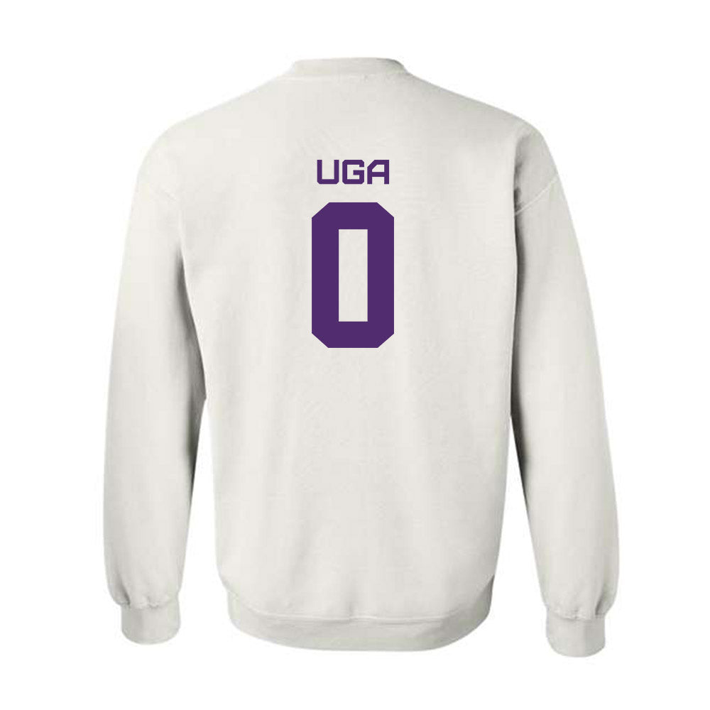 Albany - NCAA Football : Jojo Uga - Classic Shersey Crewneck Sweatshirt-1