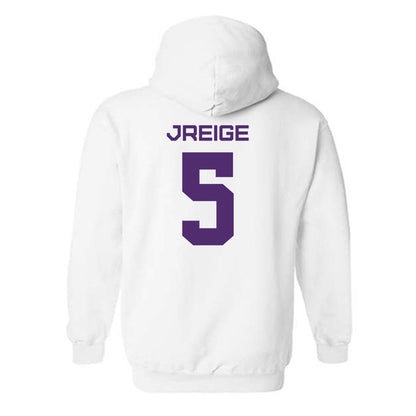 Albany - NCAA Football : Alex Jreige - Classic Shersey Hooded Sweatshirt-1