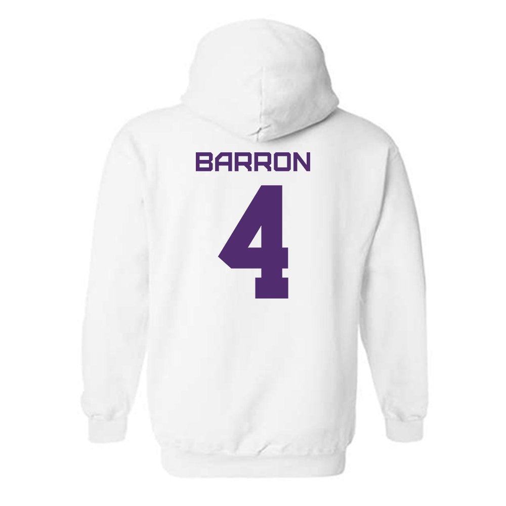 Albany - NCAA Football : Jasiah Barron - Classic Shersey Hooded Sweatshirt-1