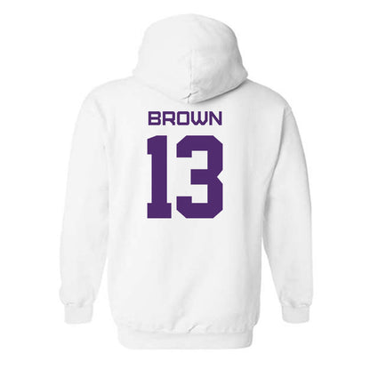 Albany - NCAA Men's Track & Field : Amar Brown - Classic Shersey Hooded Sweatshirt-1