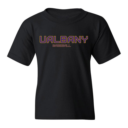 Albany - NCAA Baseball : Levi McAllister - Classic Shersey Youth T-Shirt