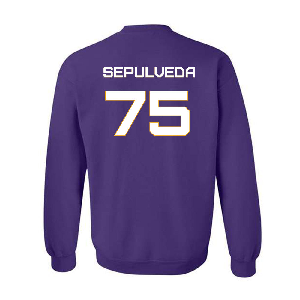 Albany - NCAA Football : Max Sepulveda - Classic Shersey Crewneck Sweatshirt-1