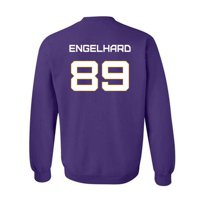 Albany - NCAA Football : Riley Engelhard - Classic Shersey Crewneck Sweatshirt-1