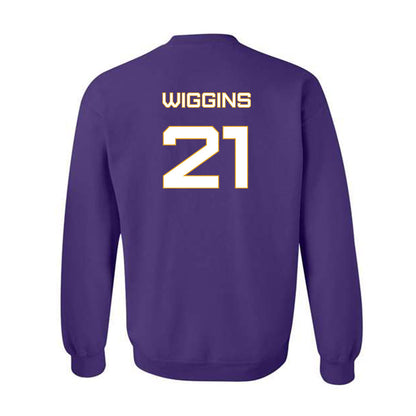 Albany - NCAA Football : Ervin Wiggins - Classic Shersey Crewneck Sweatshirt-1