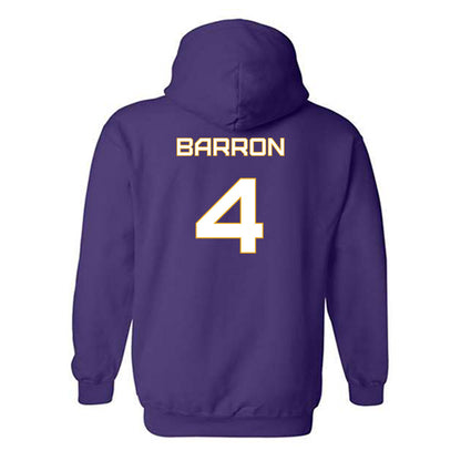 Albany - NCAA Football : Jasiah Barron - Classic Shersey Hooded Sweatshirt-1