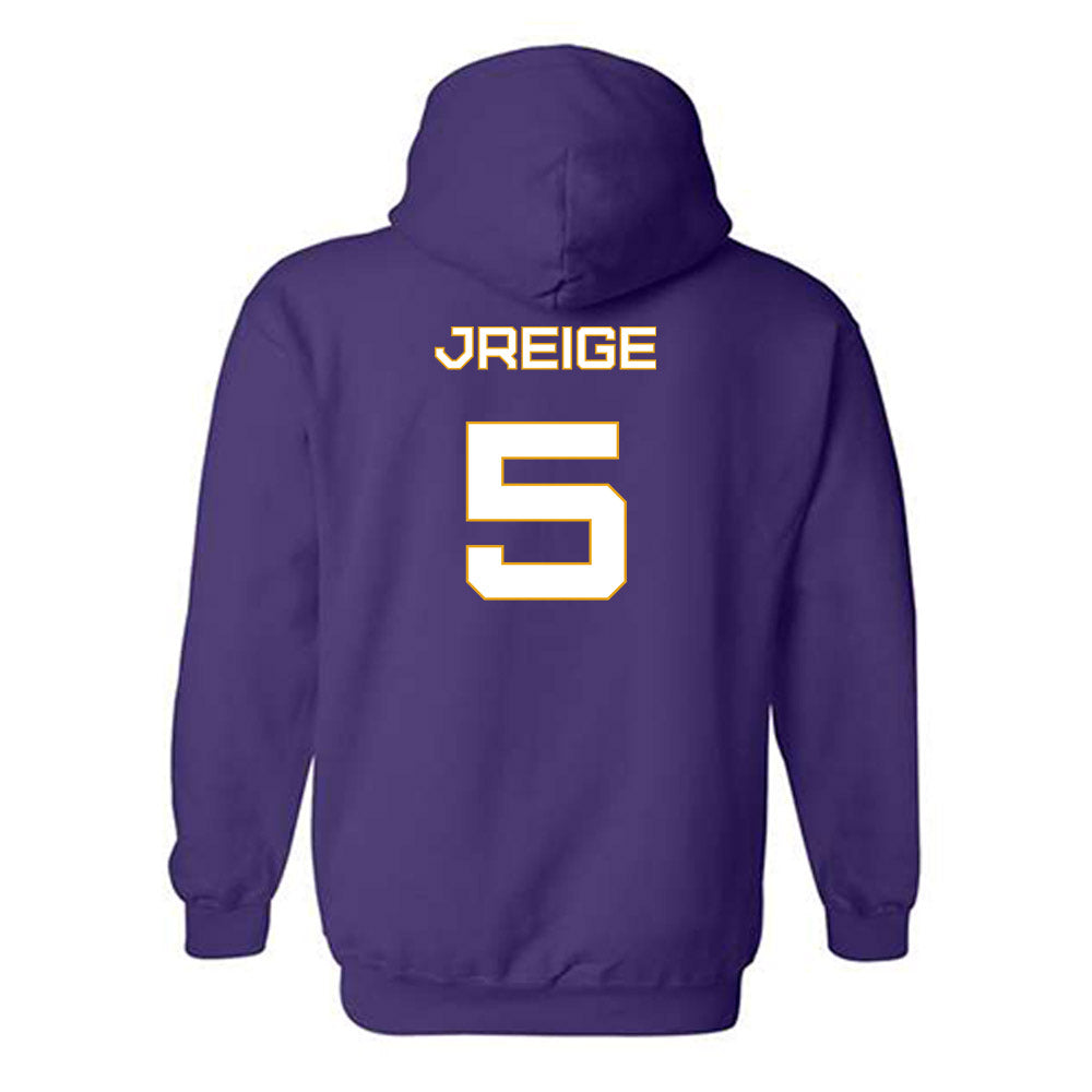 Albany - NCAA Football : Alex Jreige - Classic Shersey Hooded Sweatshirt-1