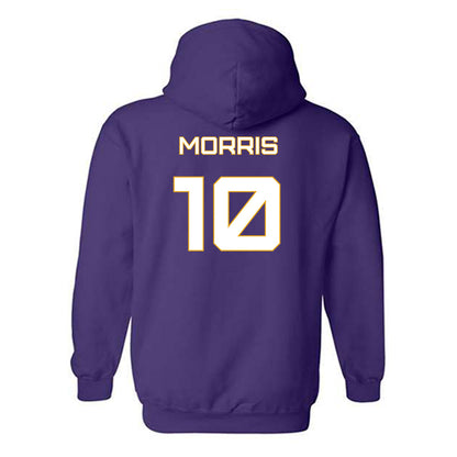 Albany - NCAA Baseball : Logan Morris - Classic Shersey Hooded Sweatshirt-1