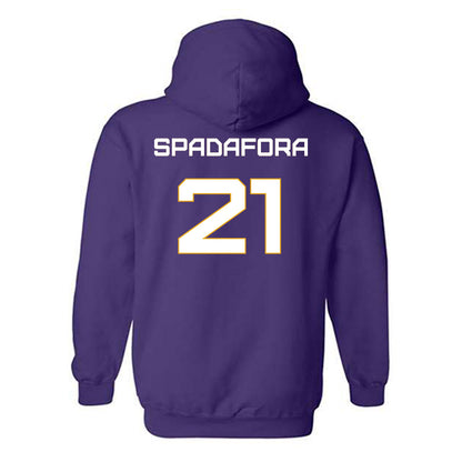 Albany - NCAA Women's Lacrosse : Jess Spadafora - Classic Shersey Hooded Sweatshirt-1
