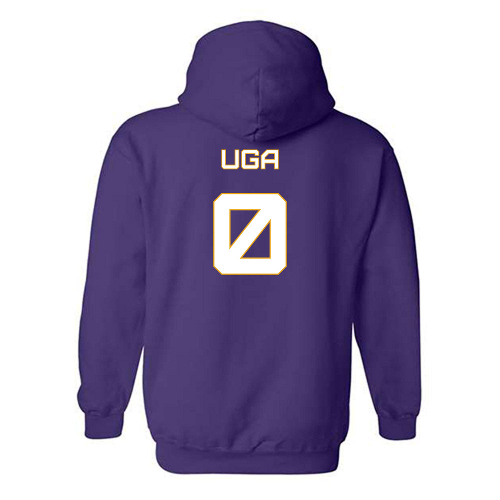 Albany - NCAA Football : Jojo Uga - Classic Shersey Hooded Sweatshirt-1