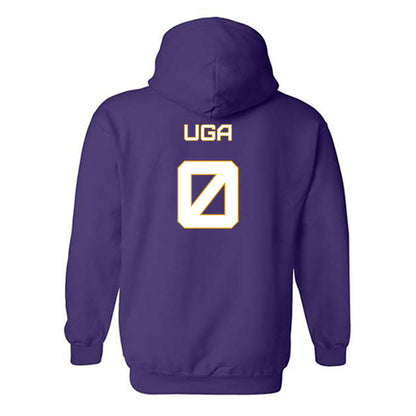 Albany - NCAA Football : Jojo Uga - Classic Shersey Hooded Sweatshirt-1