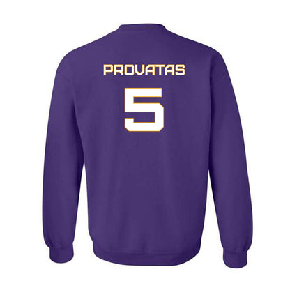 Albany - NCAA Women's Volleyball : Kiki Provatas - Classic Shersey Crewneck Sweatshirt-1