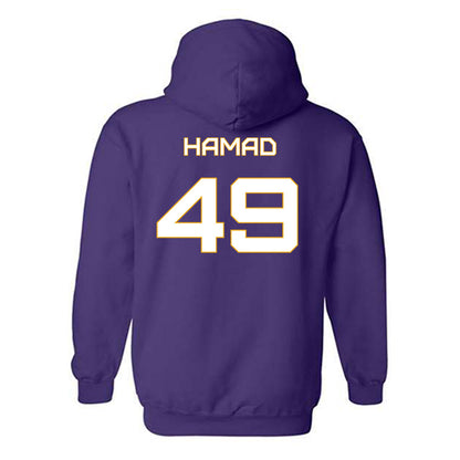 Albany - NCAA Football : Andrew Hamad - Classic Shersey Hooded Sweatshirt-1