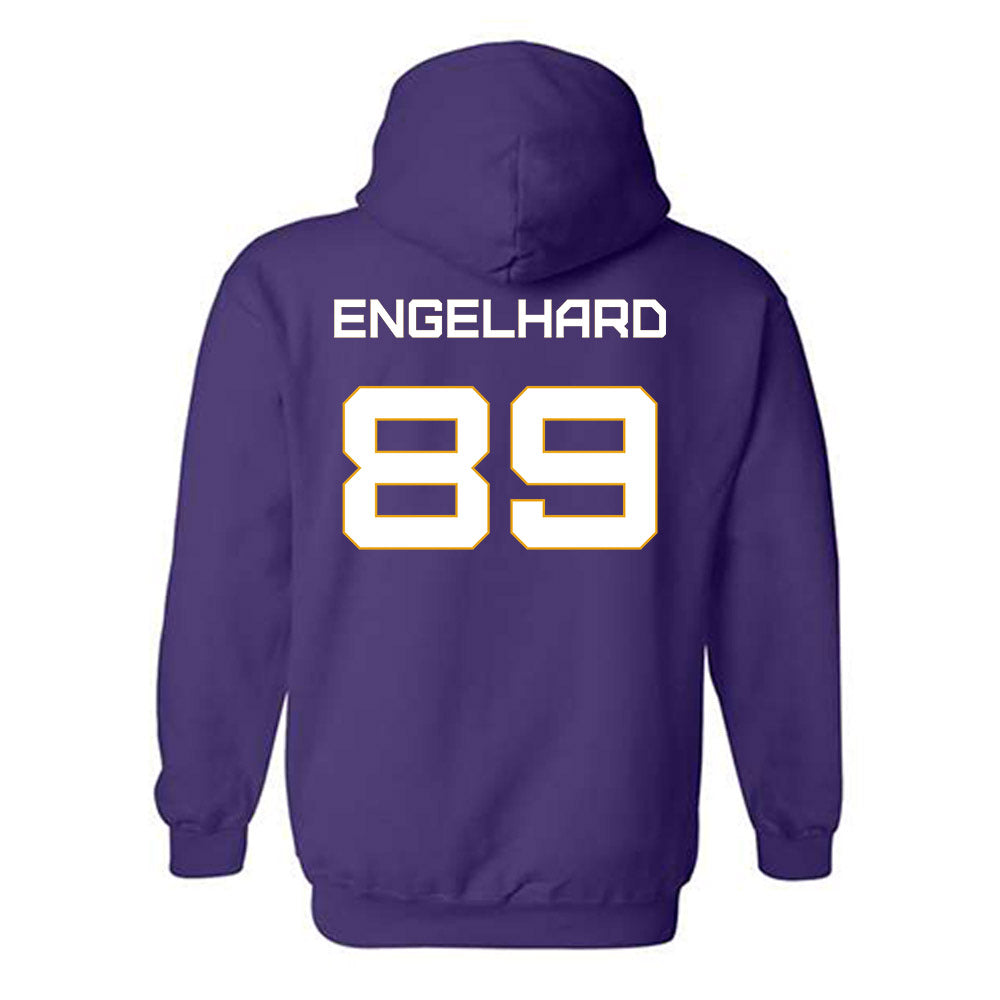 Albany - NCAA Football : Riley Engelhard - Classic Shersey Hooded Sweatshirt-1