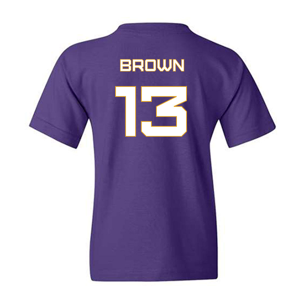 Albany - NCAA Men's Track & Field : Amar Brown - Classic Shersey Youth T-Shirt-1