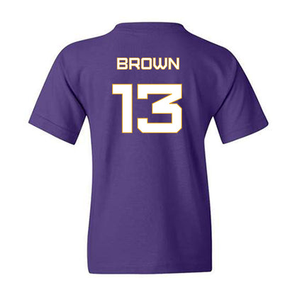 Albany - NCAA Men's Track & Field : Amar Brown - Classic Shersey Youth T-Shirt-1