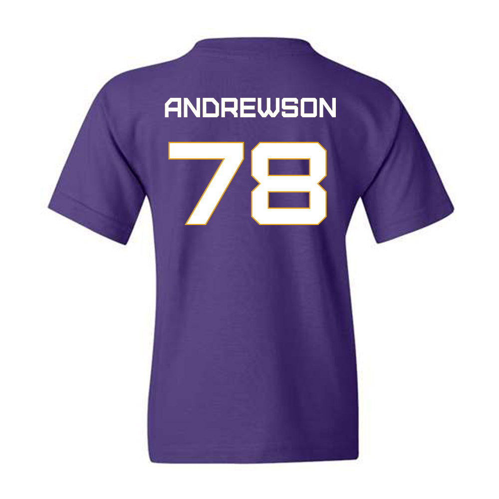 Albany - NCAA Football : Noah Andrewson - Classic Shersey Youth T-Shirt