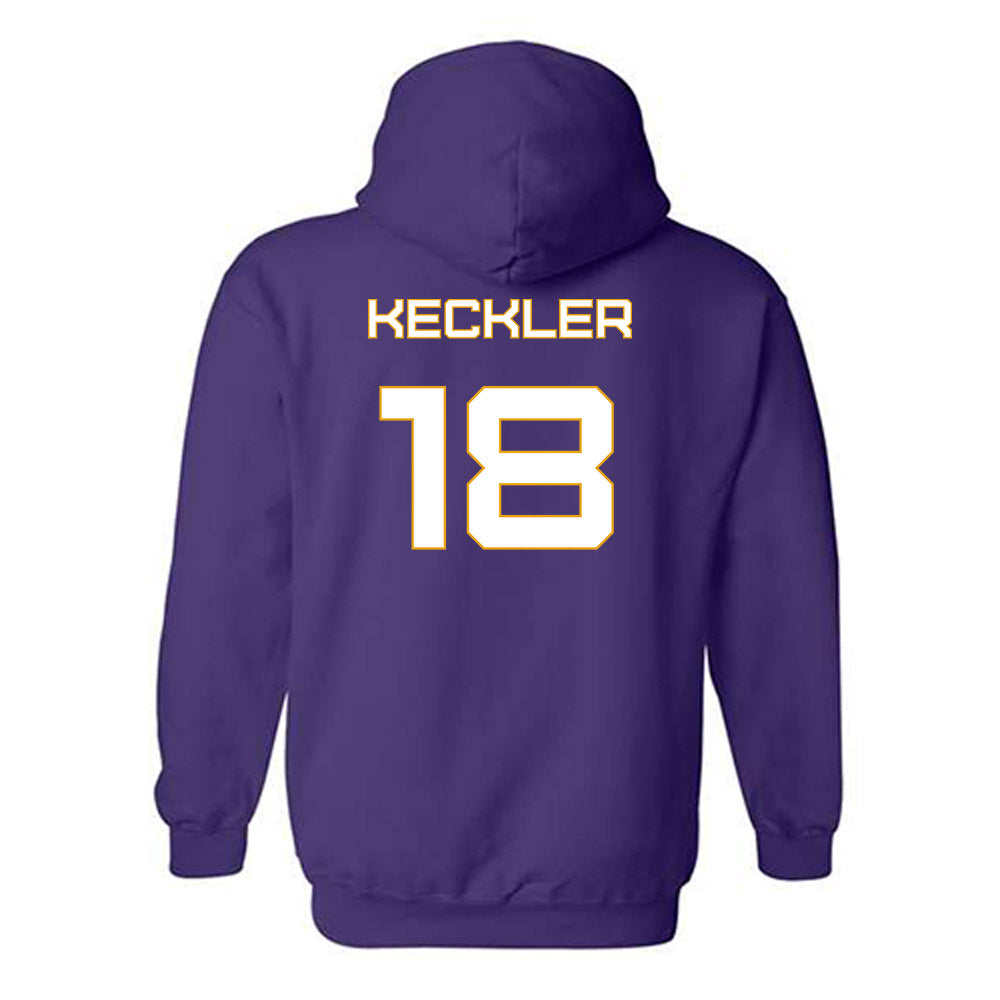 Albany - NCAA Football : Kyle Keckler - Classic Shersey Hooded Sweatshirt-1