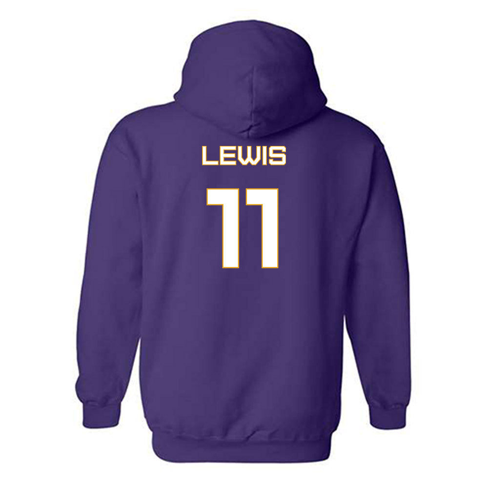 Albany - NCAA Football : Shawan Lewis - Classic Shersey Hooded Sweatshirt-1