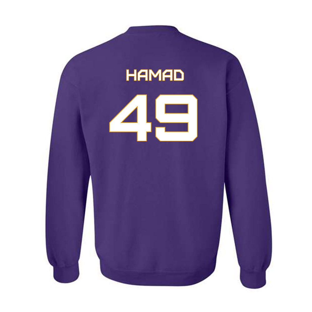 Albany - NCAA Football : Andrew Hamad - Classic Shersey Crewneck Sweatshirt-1