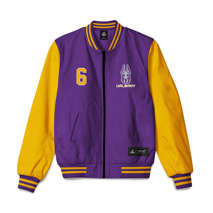 Albany - NCAA Baseball : Anthony Scarabino - Bomber Jacket