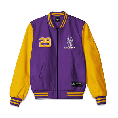 Albany - NCAA Women's Soccer : Meredith Blannett - Bomber Jacket-0