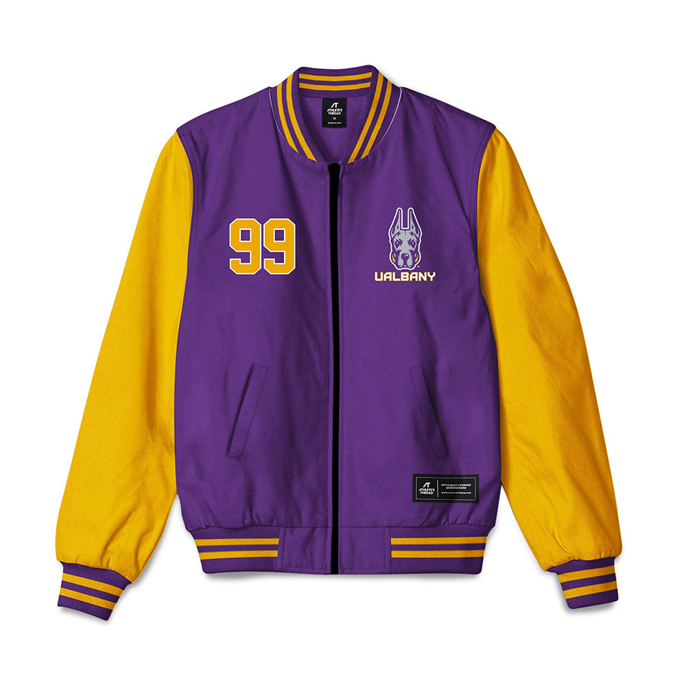 Albany - NCAA Football : Kylyn Macklin - Bomber Jacket-0