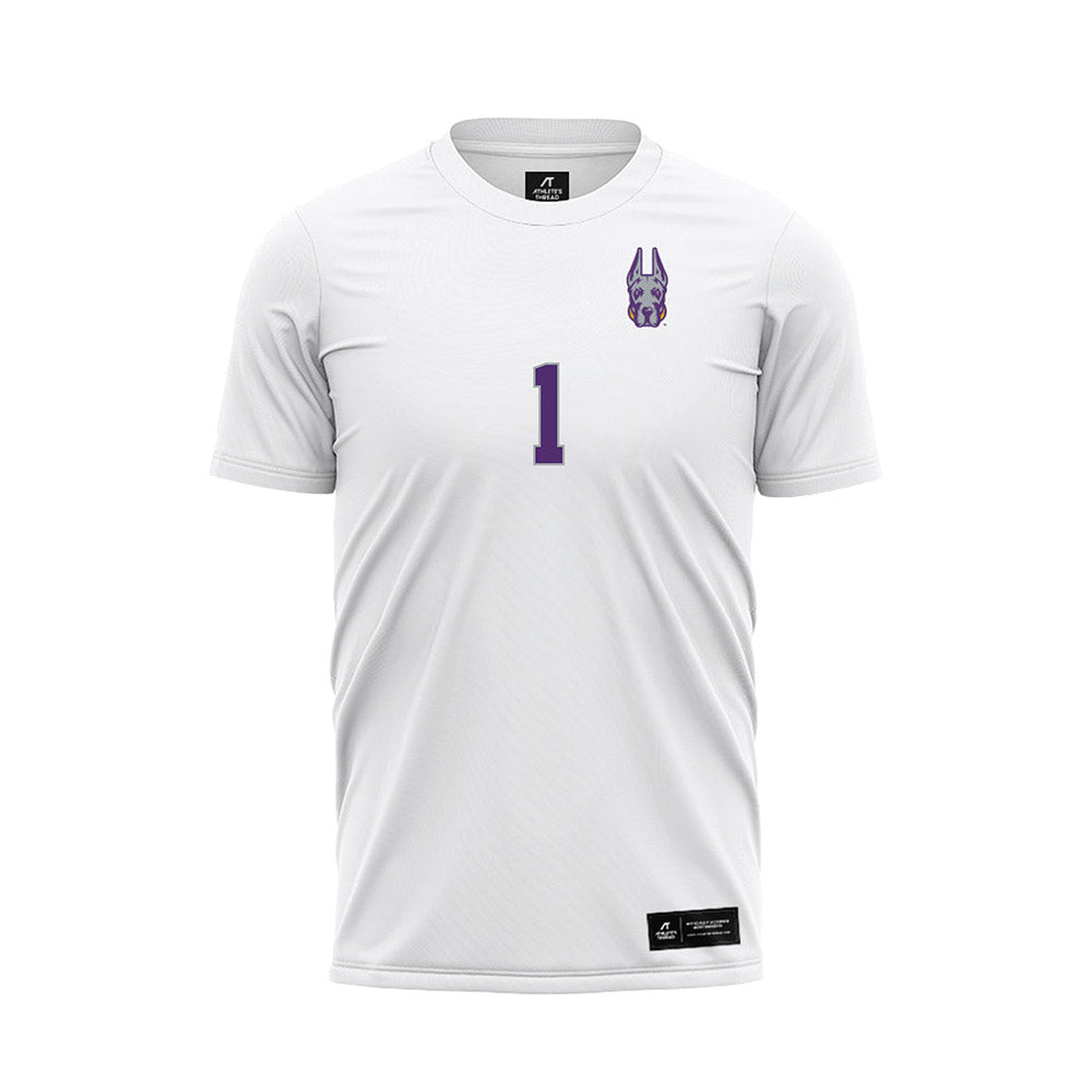 Albany - NCAA Men's Soccer : Kodai Tsuzuki - White Soccer Jersey