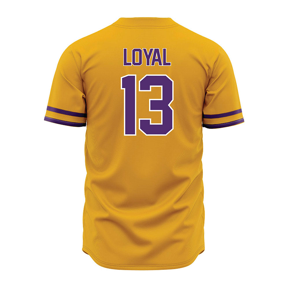 Albany - NCAA Baseball : Cooper Loyal - Gold Jersey-1