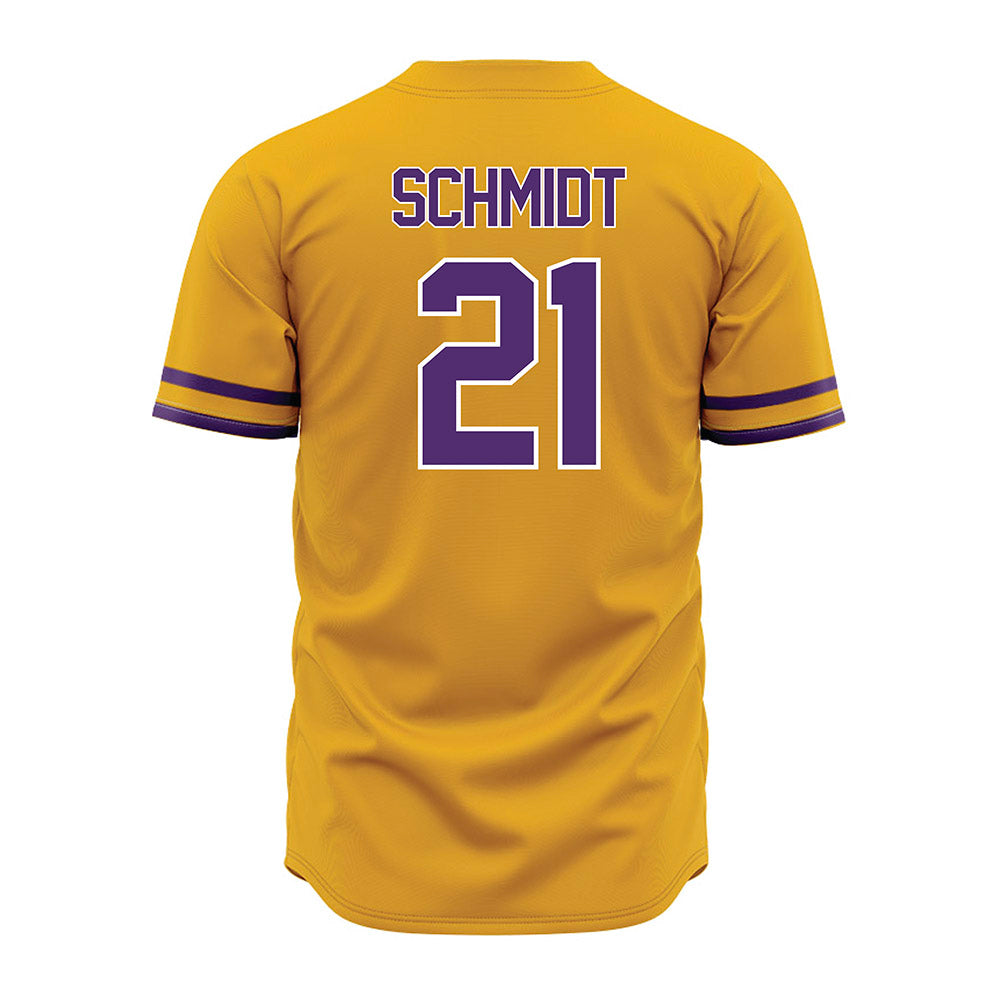 Albany - NCAA Baseball : Jaden Schmidt - Gold Jersey-1