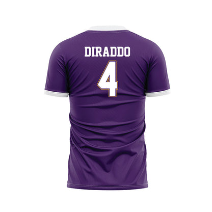 Albany - NCAA Women's Soccer : Julia DiRaddo - Purple Soccer Jersey-1