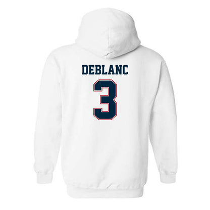 Wyoming - NCAA Football : Deion DeBlanc - Classic Fashion Shersey Hooded Sweatshirt-1
