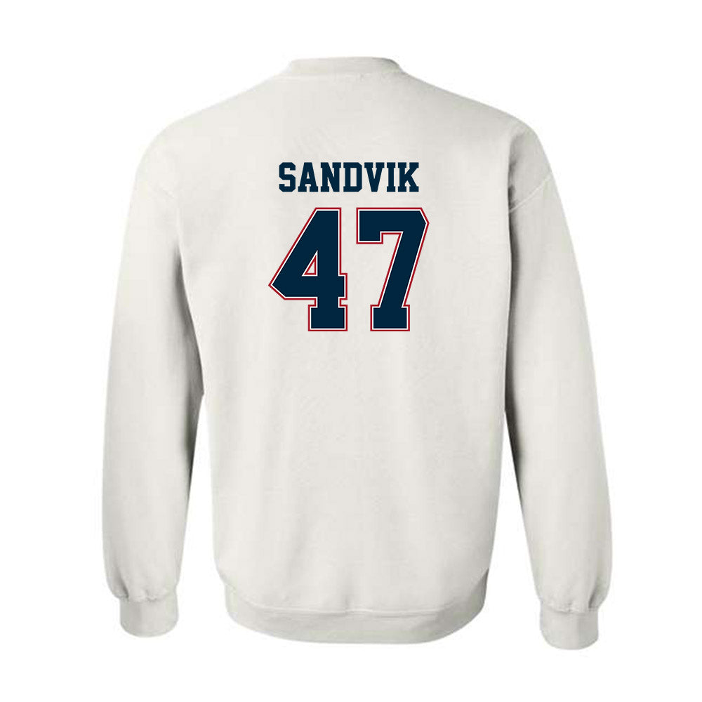 Wyoming - NCAA Football : Erik Sandvik - Classic Fashion Shersey Crewneck Sweatshirt