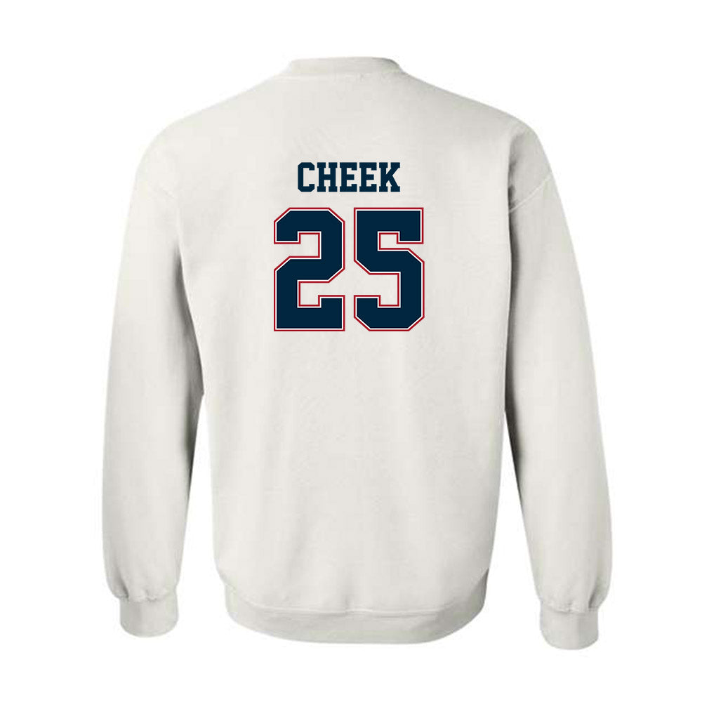 Wyoming - NCAA Football : Brooklyn Cheek - Classic Fashion Shersey Crewneck Sweatshirt-1
