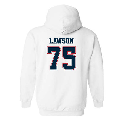 Wyoming - NCAA Football : Cooper Lawson - Classic Fashion Shersey Hooded Sweatshirt-1