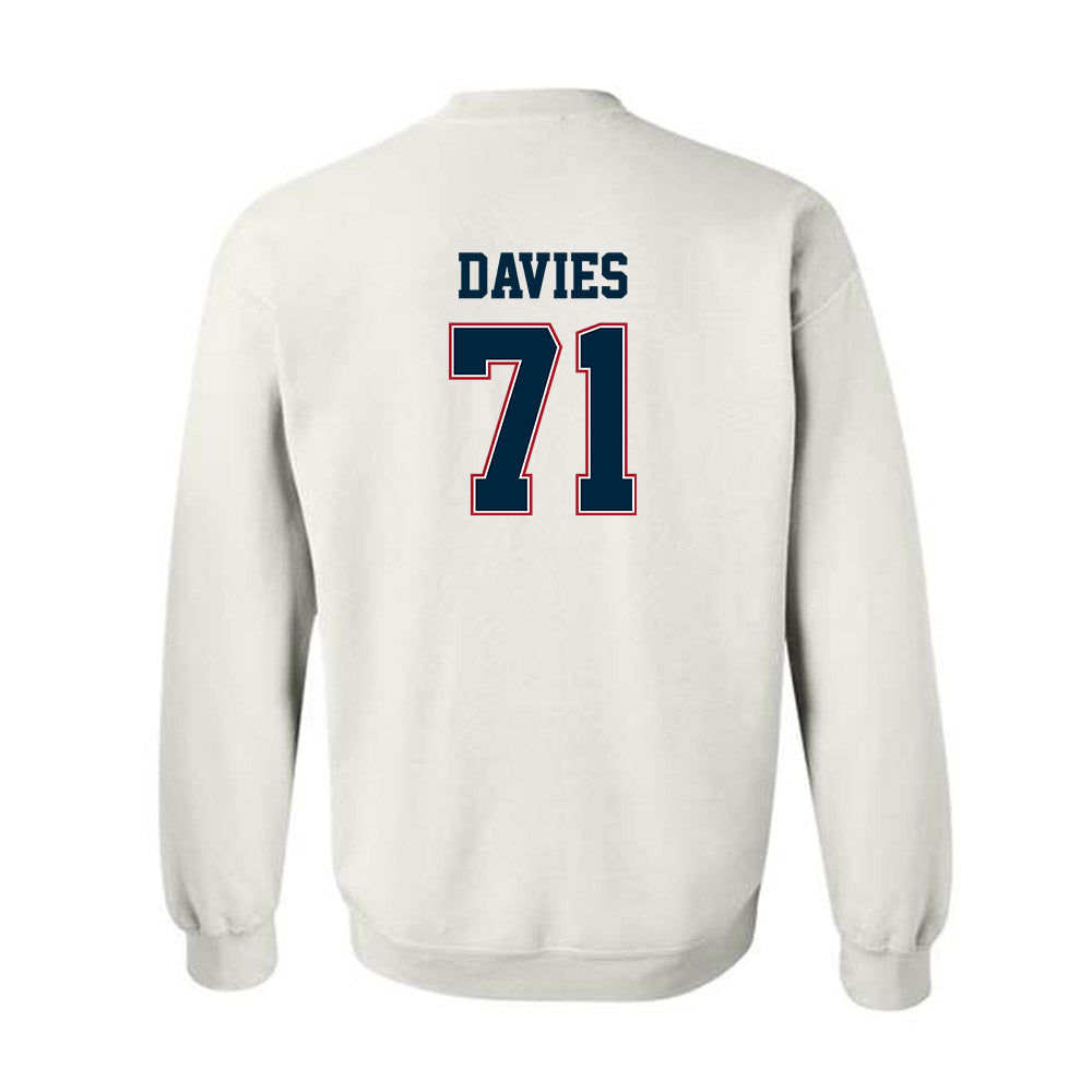 Wyoming - NCAA Football : Jake Davies - Classic Fashion Shersey Crewneck Sweatshirt
