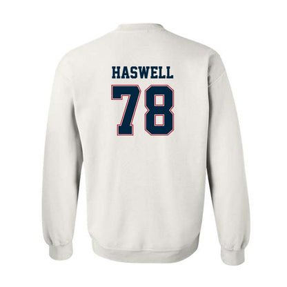 Wyoming - NCAA Football : Alex Haswell - Classic Fashion Shersey Crewneck Sweatshirt